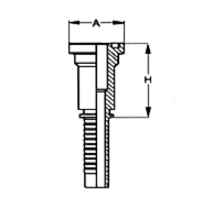 sezione FLANGIA SAE6000