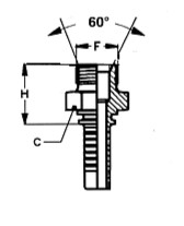 sezione MASCHIO GAS CIL. BSP SV. 60°