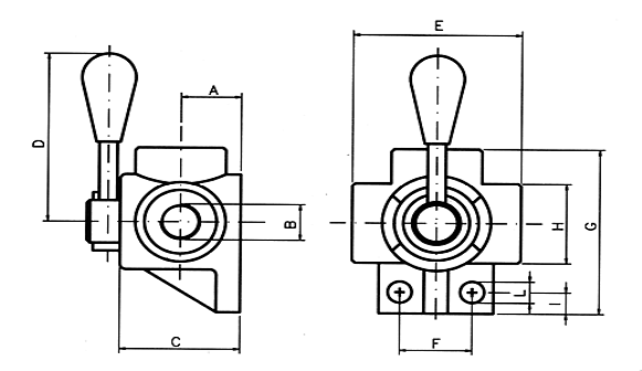 sezione DEVIATORE DI FLUSSO 3 VIE