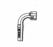 sezione FEMMINA 90° INTERLOCK JIC SV. 37°