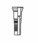 sezione FLANGIA DIRITTA INTERLOCK SAE 3000